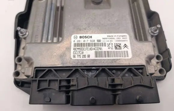 Citroen C3 Engine control unit/module 0281017920 9666729680 9677529580