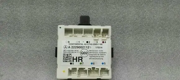 Mercedes-Benz C W205 Door control unit/module A2229002112