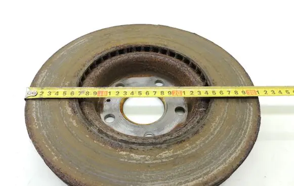 Volkswagen PASSAT B7 USA Front brake disc