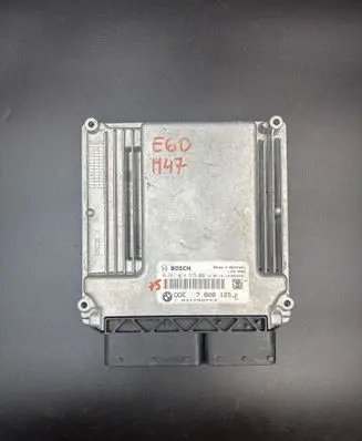 BMW 5 E60 E61 Engine control unit/module 7808125 0281014575 031749743