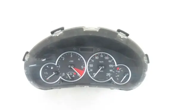 Peugeot 206 Speedometer (instrument cluster) 9656696580