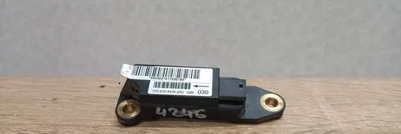 Airbag deployment crash/impact sensor