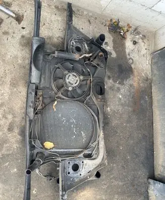 Audi A6 S6 C5 4B Radiator support slam panel