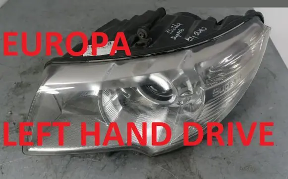Skoda Superb B6 (3T) Headlight/headlamp
