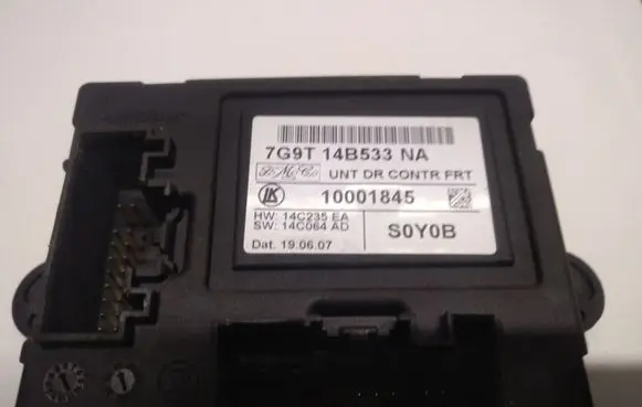 Ford Mondeo MK IV Door control unit/module 7G9T14B533NA 10001845