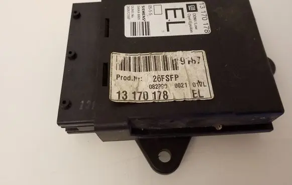 Opel Vectra C Door control unit/module 13170178 26FSFP 0823990021