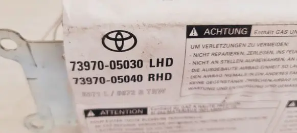 Toyota Avensis T220 Passenger airbag 7397005030 7397005030LHD