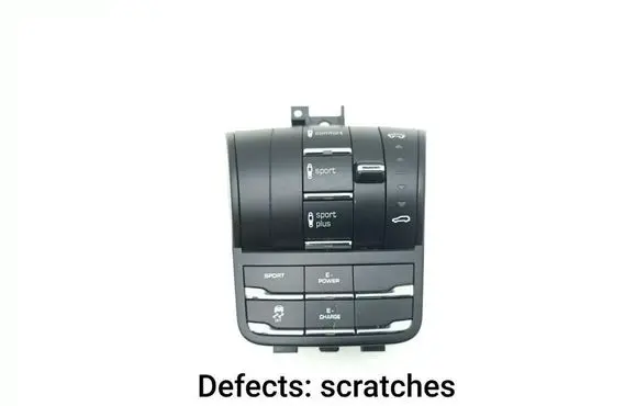 Porsche Cayenne (92A) Suspension ride height/mode switch 7P5927127GE