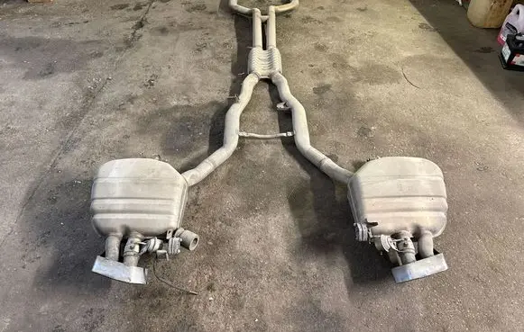 BMW 6 F12 F13 Muffler/silencer 90587203 7605458 90587202