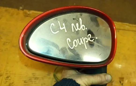 Citroen C4 I Front door electric wing mirror 