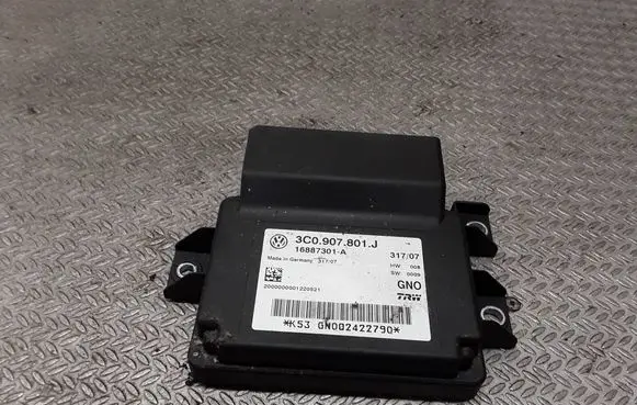 Volkswagen PASSAT B6 Hand brake control module 3C0907801J 16887301A
