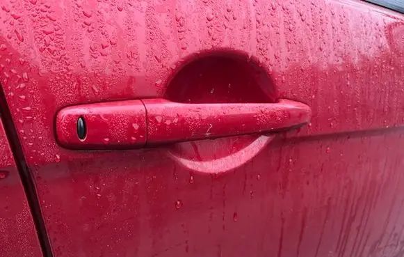 Mitsubishi Lancer VIII Front door exterior handle 