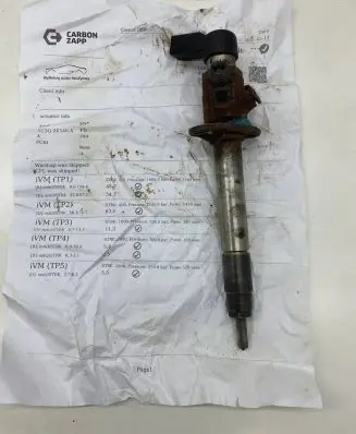 Peugeot 607 Fuel injector 5u3q9k546aa