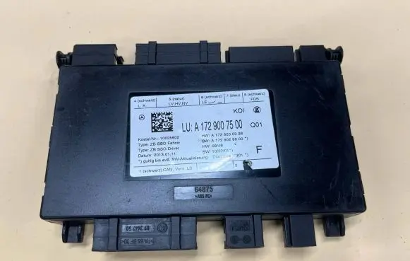Mercedes-Benz SLK R172 Seat control module a1729007500 A1729007500