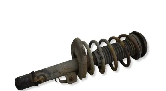 Peugeot 207 Front shock absorber with coil spring 