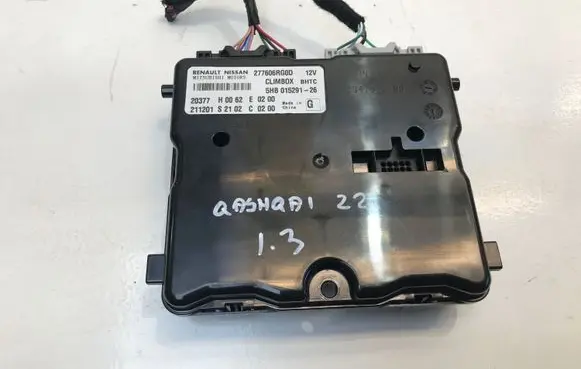 Nissan Qashqai J12 Air conditioning/heating control unit 277606RG0D 5HB01529126