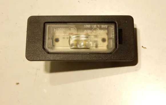 BMW 5 F10 F11 Number plate light 63267193293 7193293 59133