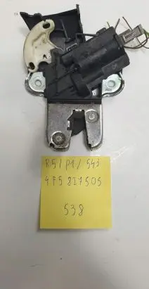 Audi A8 S8 D3 4E Tailgate/trunk/boot lock/catch/latch 4F5827505