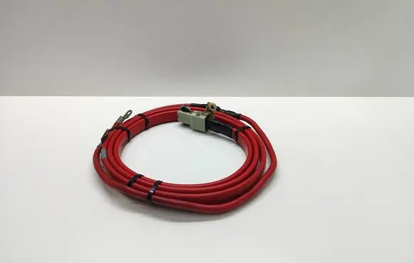 BMW 5 E60 E61 Positive cable (battery) 9132584 913258401 556889