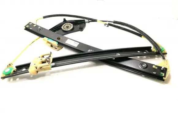 Front window lifting mechanism without motor