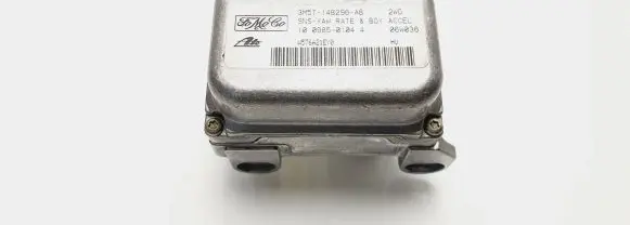 Mazda 3 I ESP acceleration yaw rate sensor 3M5T14B296AB W576A21EY0