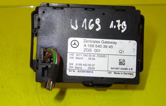 Mercedes-Benz A W169 Gateway control module A1695403945