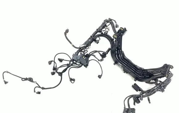 BMW X5 F15 Engine installation wiring loom 7636059 12518605652