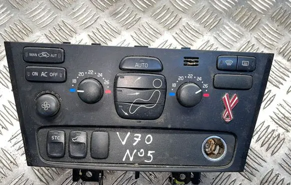 Volvo V70 Climate control/heater control trim 8691876 04W14E04 M6144100500