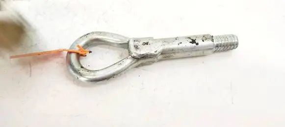 Towing hook eye