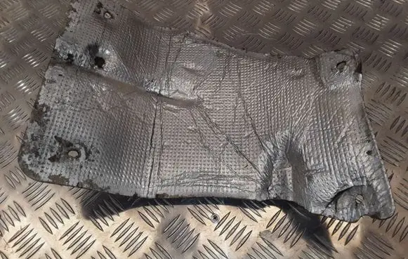 Heat shield in engine bay