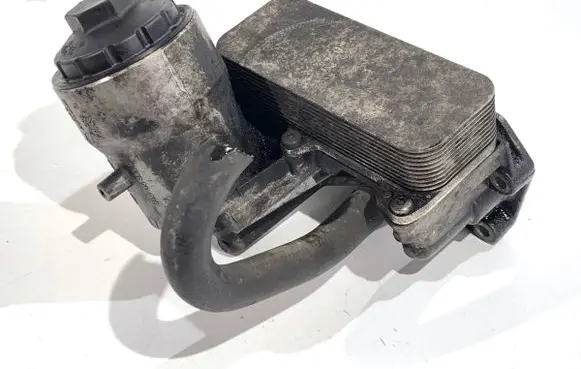 Volkswagen Touareg I Oil filter mounting bracket 070115389B