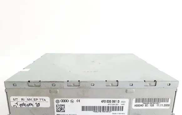 Audi S5 Radio/CD/DVD/GPS head unit 4F0035061D