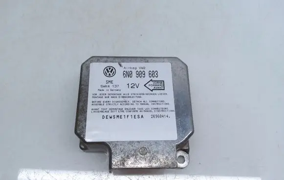 Volkswagen Sharan Airbag control unit/module 6N0909603