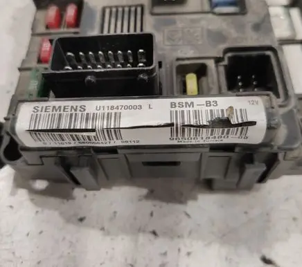 Citroen Xsara Picasso BSM Control unit 9650618480 BSMB3