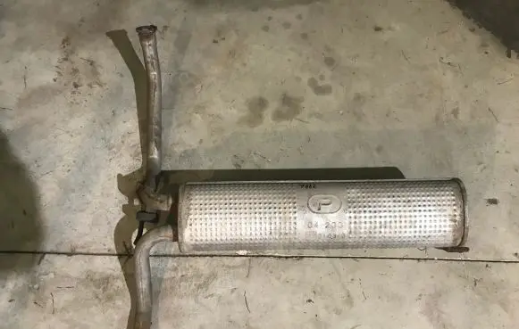Peugeot 107 Muffler/silencer 310848