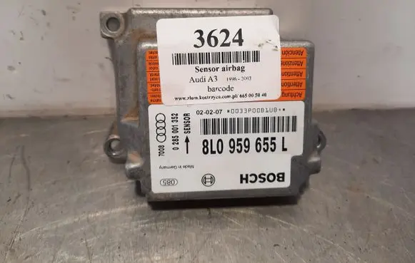 Audi A3 S3 8L Airbag deployment crash/impact sensor 8L0959655J
