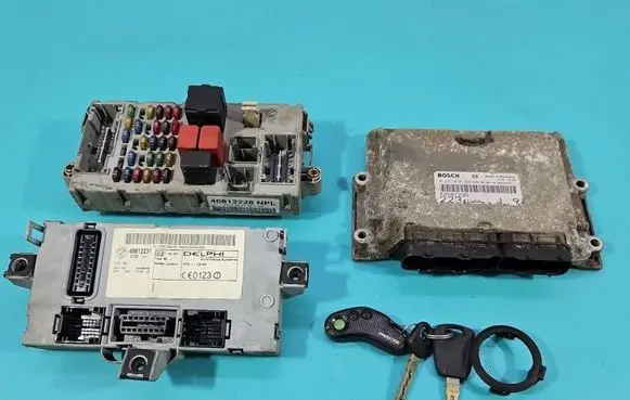 Fiat Doblo Engine control unit/module ECU 0281010344 IMPRK1560767