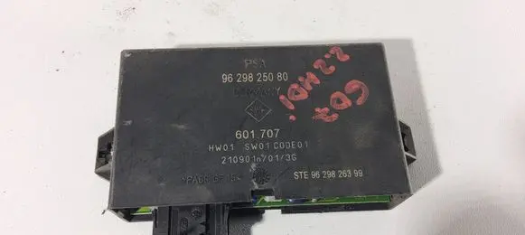 Peugeot 607 Parking PDC control unit/module 9629825080 601707 9629826389