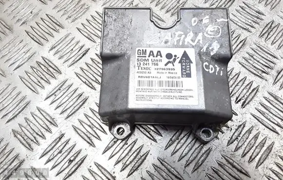 Opel Zafira B Airbag control unit/module 13241766