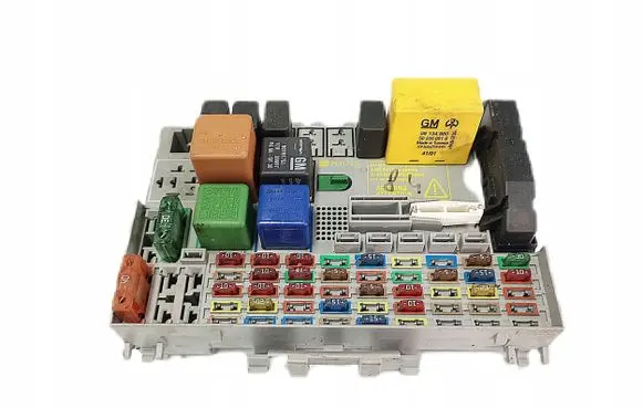 Opel Zafira A Fuse module 24412497