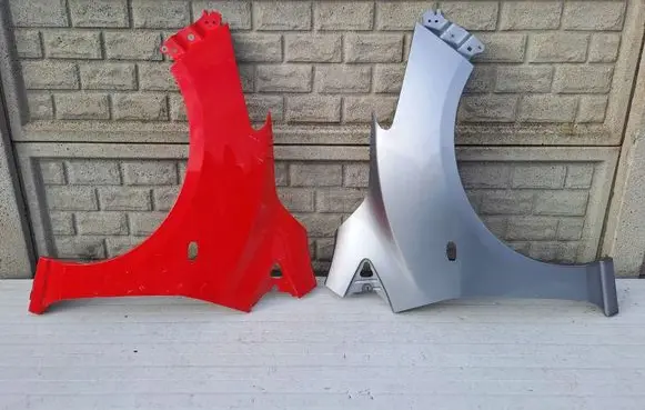Mazda 2 Front wheel arch liner splash guards MZAIILP