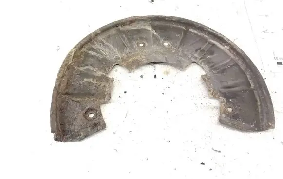 Audi Q7 4L Front brake disc dust cover plate 