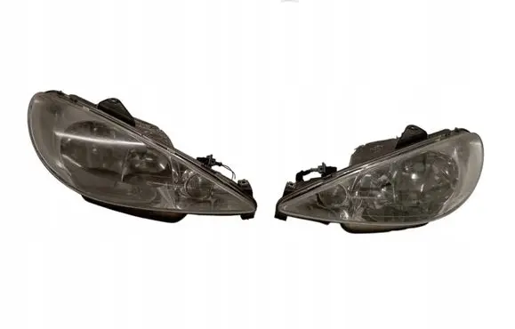 Peugeot 206 Headlights/headlamps set 9628666780