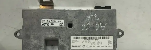 Audi A6 S6 C6 4F MMI control unit 4E0035729 4F0910731R 63000N077782080
