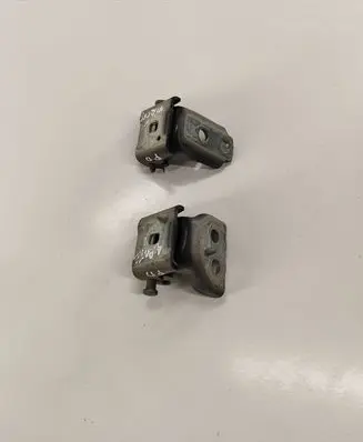 Front door hinge set