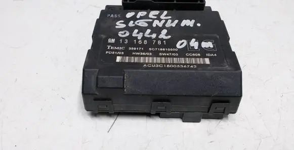 Opel Signum Comfort/convenience module 13168781 13168781EG GM13168781EG