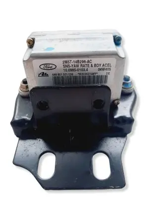 Jaguar S-Type ESP acceleration yaw rate sensor 2M5T14B296AC 10098501034 448801001039