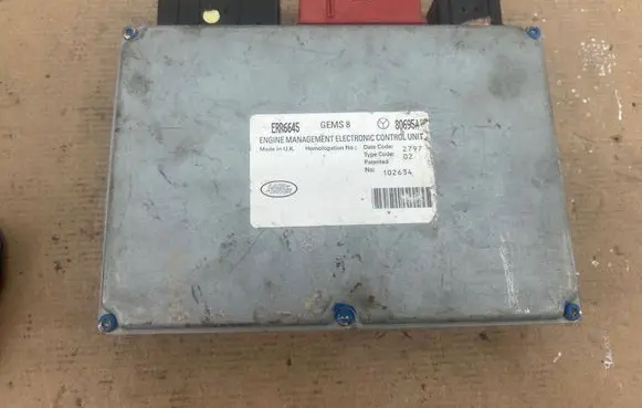 Land Rover Range Rover L322 Engine control unit/module ERR6645 80695A 102634