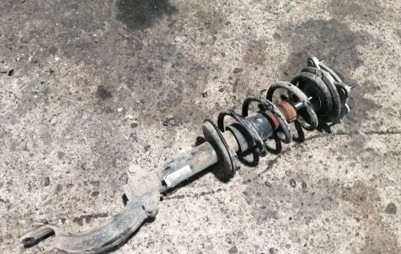 Audi A6 S6 C7 4G Front shock absorber with coil spring 4G0031AF