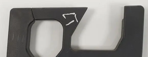 Mercedes-Benz A W169 Tailgate/boot lid cover trim 1696930133